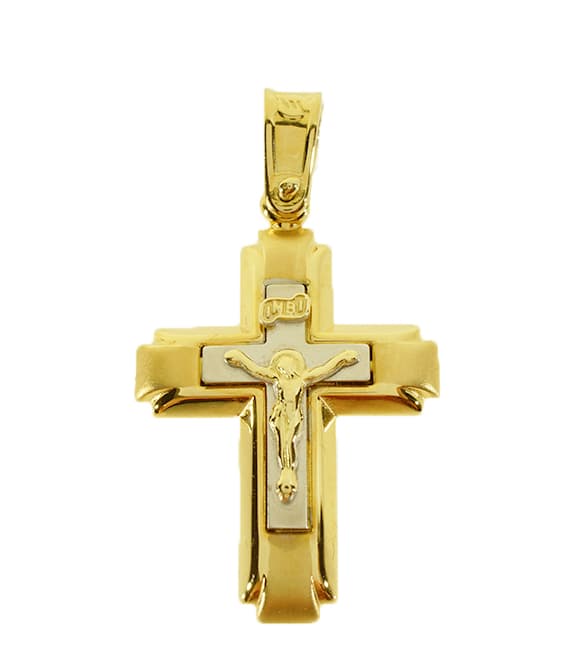 Girls' Baptism Crosses Gofas Gold