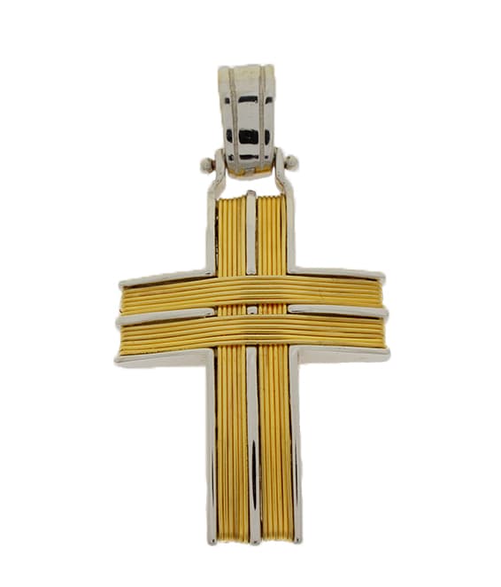 Girls' Baptism Crosses Gofas Gold