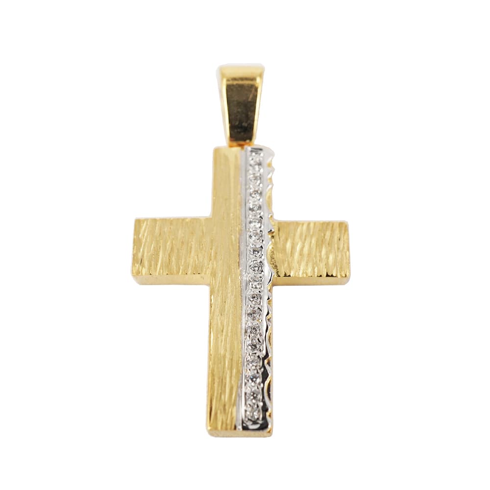 Girls' Baptism Crosses Gofas Gold