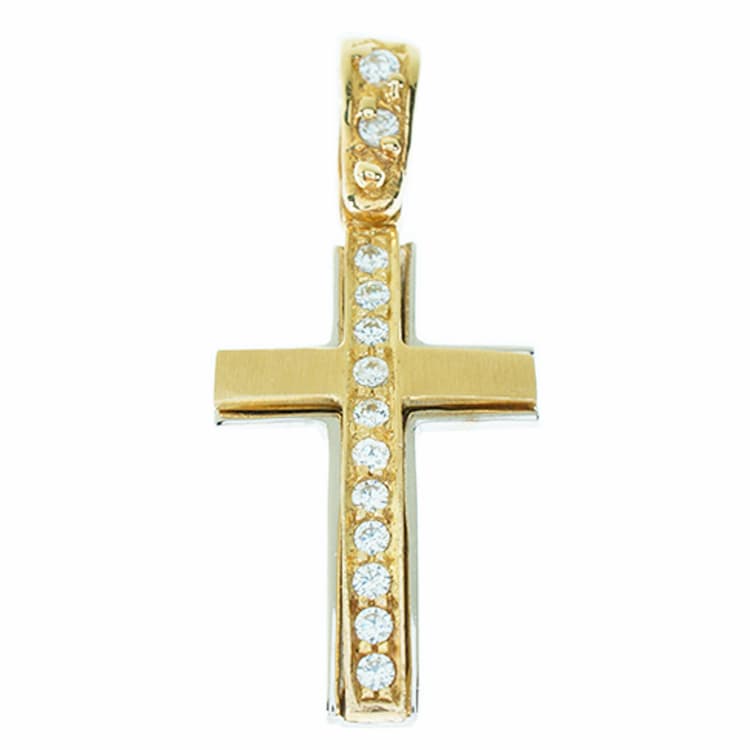 Girls' Baptism Crosses Gofas Gold