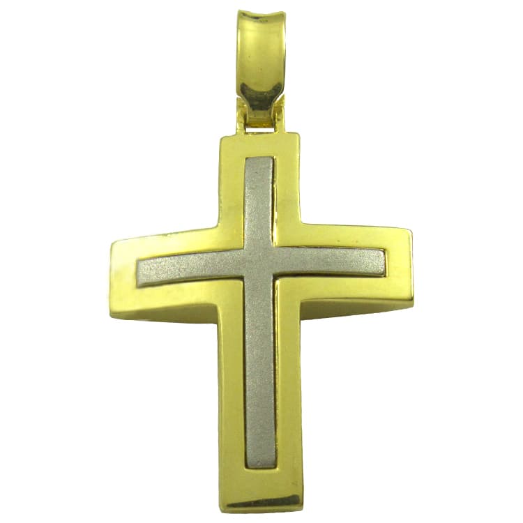 Girls' Baptism Crosses Gofas Gold