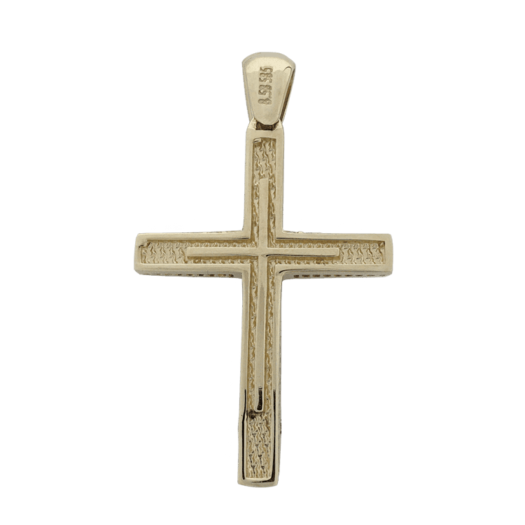 Boys' Baptism Crosses Gofas Gold