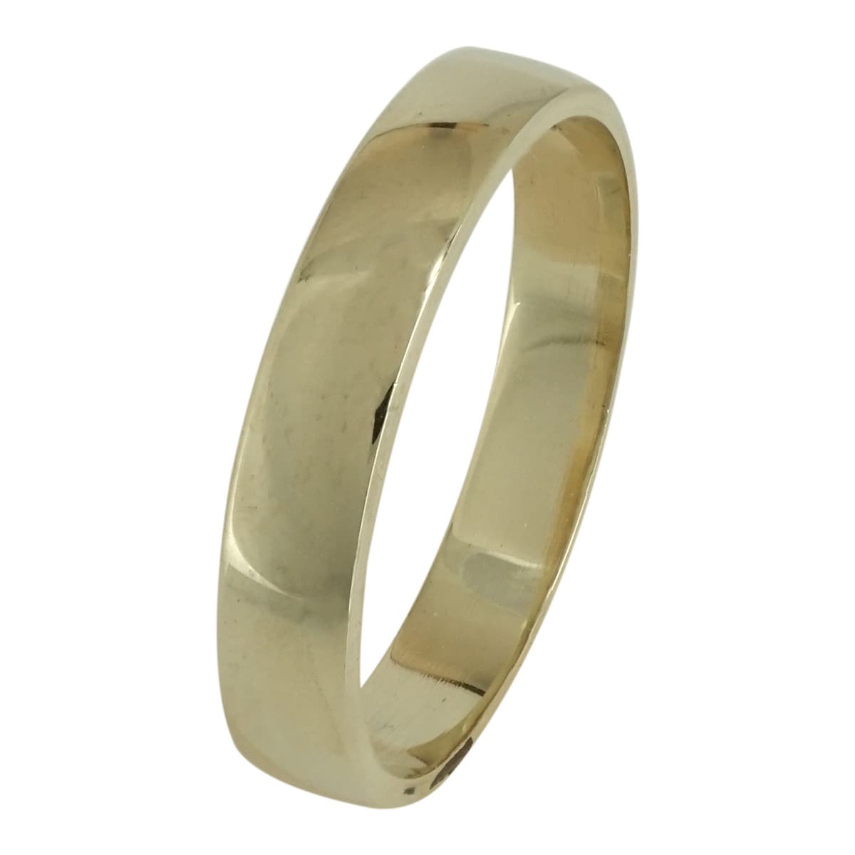 Ασημένια Βέρα Γάμου με Κίτρινο Επιχρύσωμα WRS103