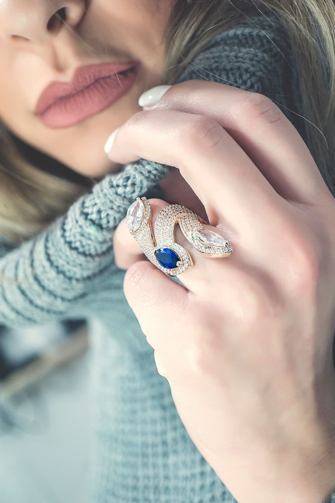 Women's Rings Gofas Silver