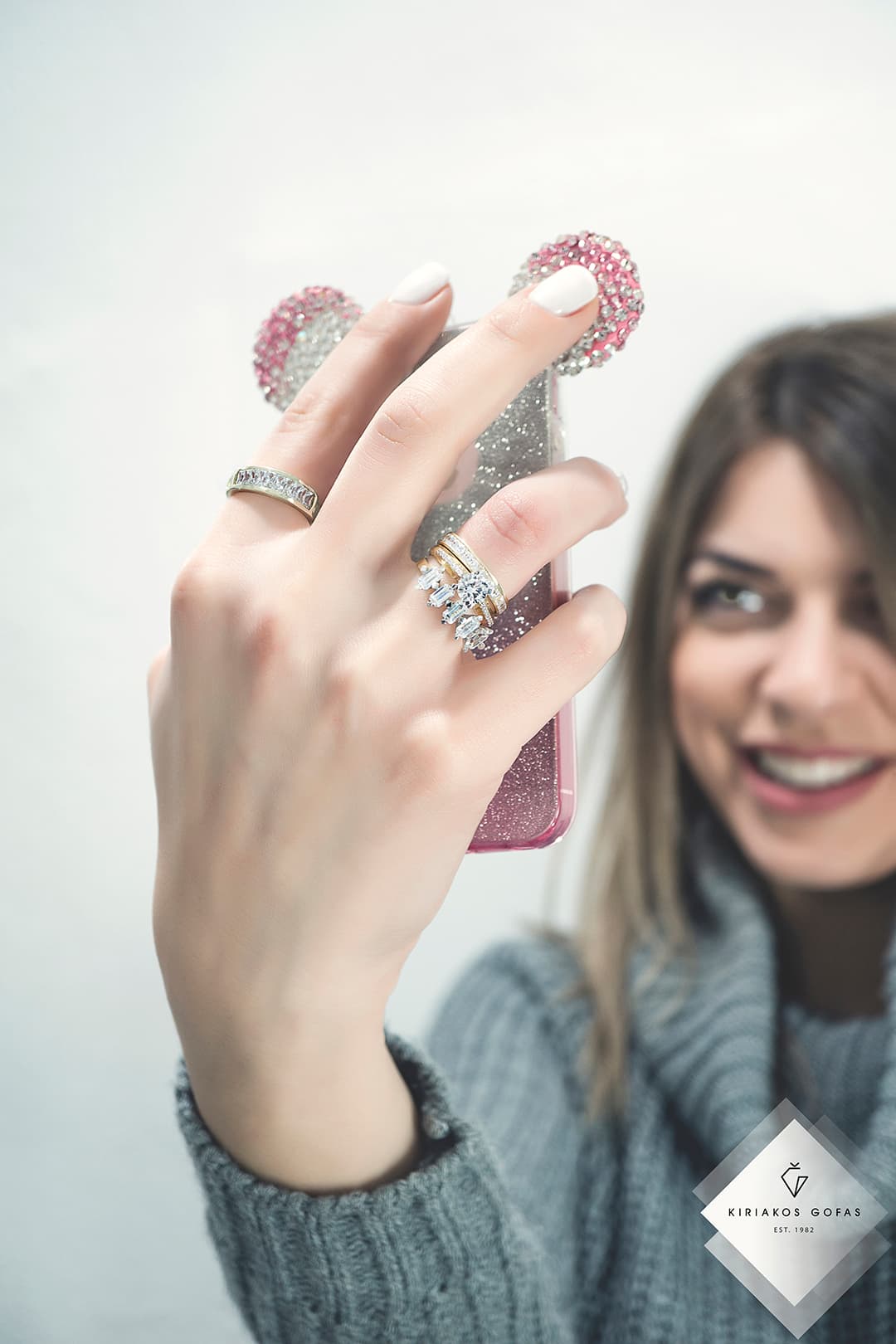 Women's Engagement Rings Gofas Gold