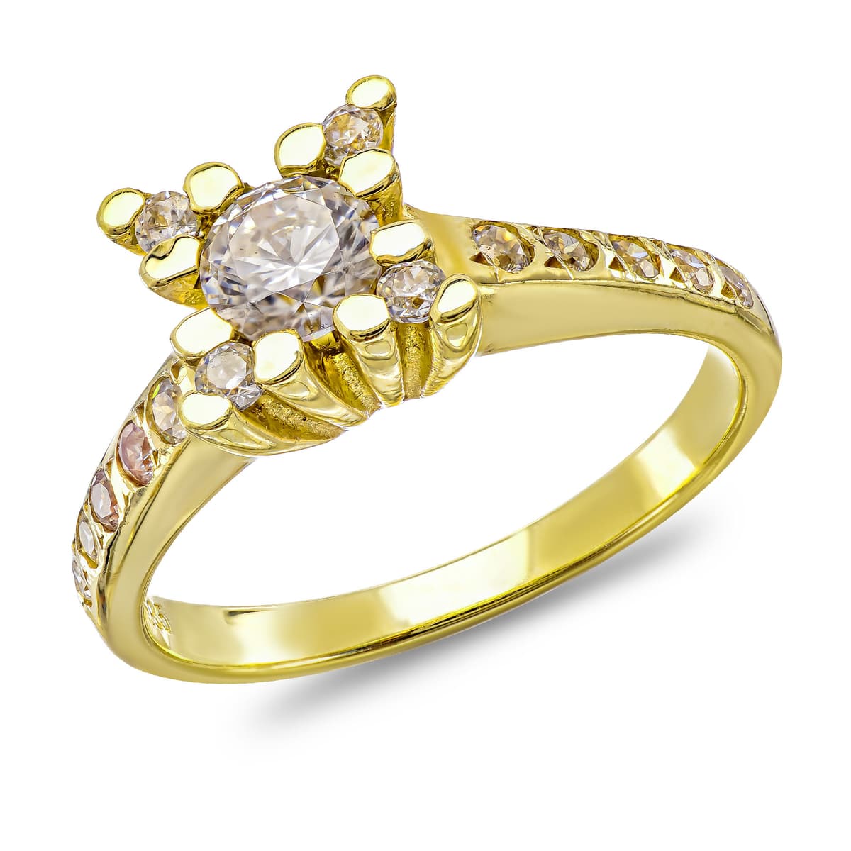 Women's Engagement Rings Gofas Gold