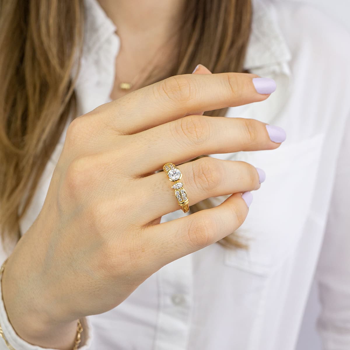 Women's Rings Gofas Gold