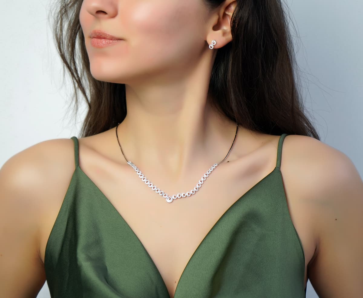 Women's Necklaces Gofas Silver