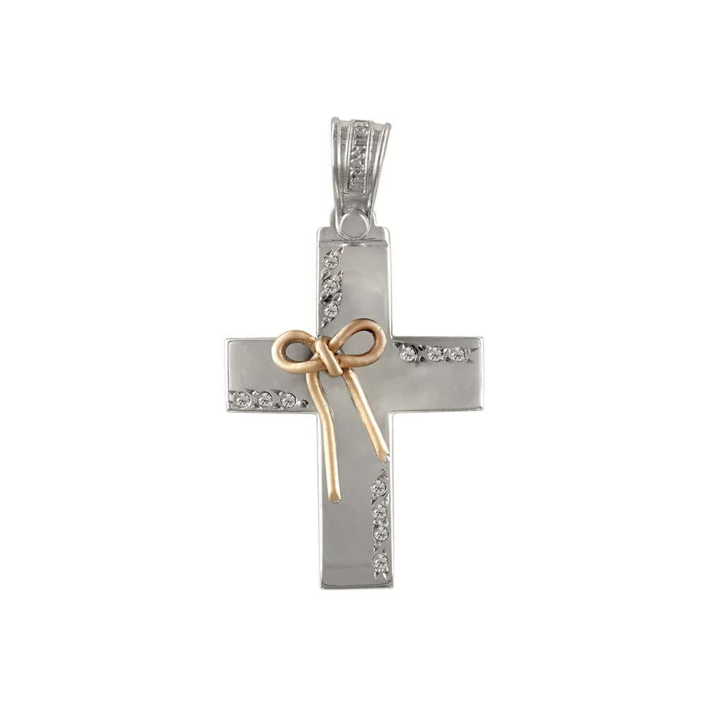 Boys' Baptism Crosses Σταυροί ΤΡΙΑΝΤΟΣ Gold