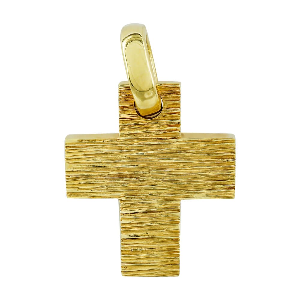 Boys' Baptism Crosses Gofas Gold