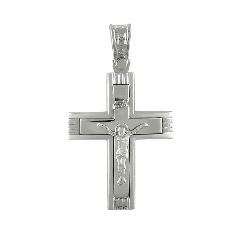 Boys' Baptism Crosses Σταυροί ΤΡΙΑΝΤΟΣ Gold