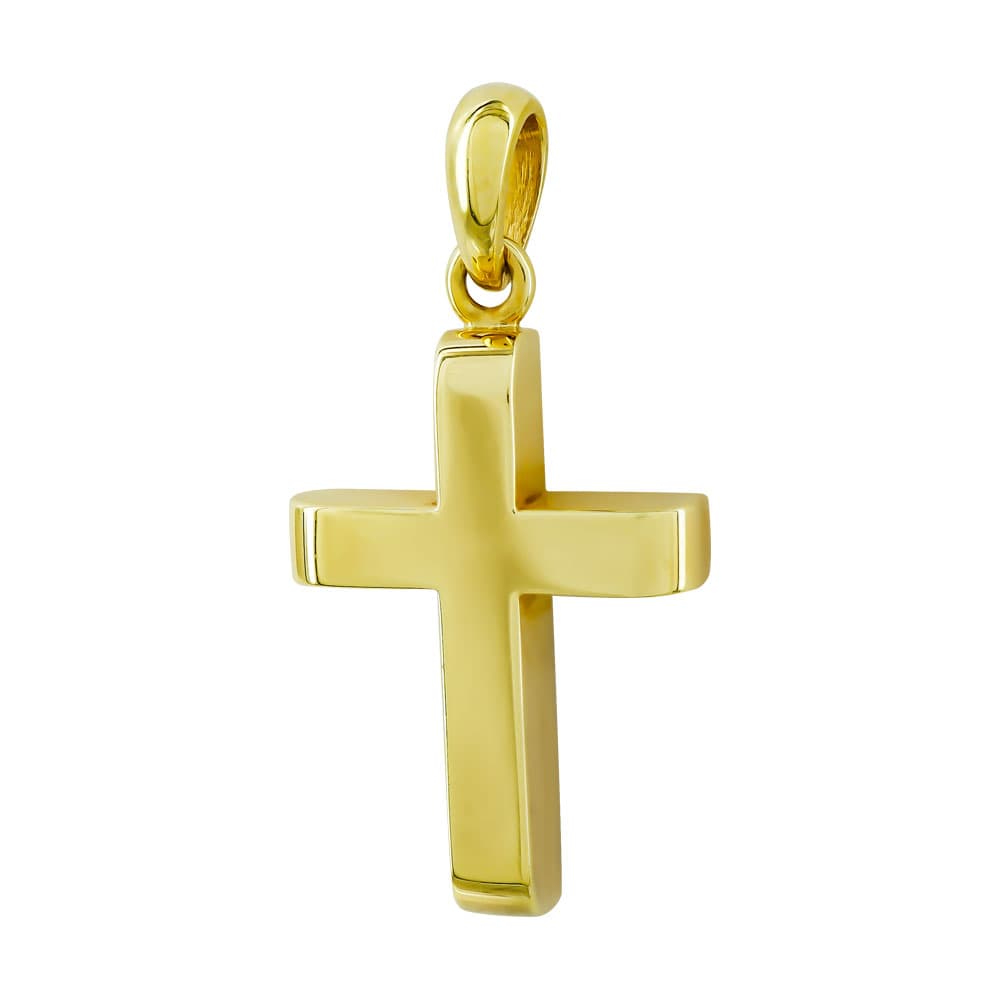 Boys' Baptism Crosses Gofas Gold