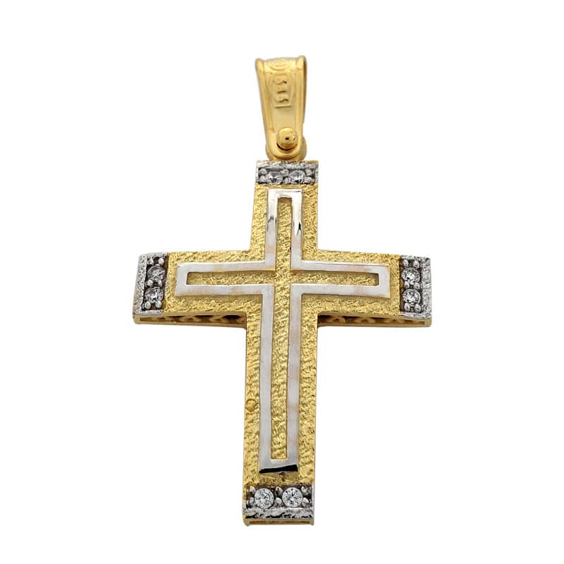 Boys' Baptism Crosses Gofas Gold