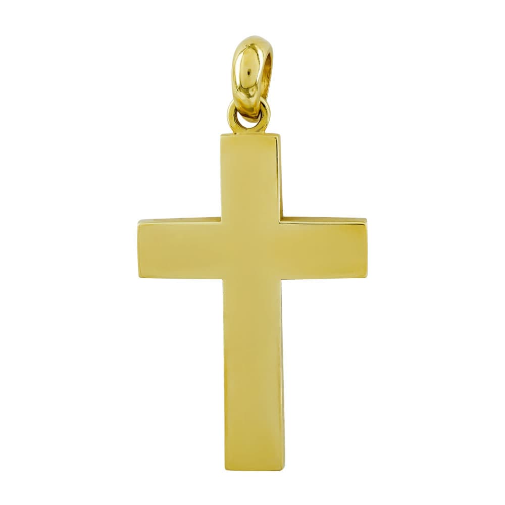 Boys' Baptism Crosses Gofas Gold