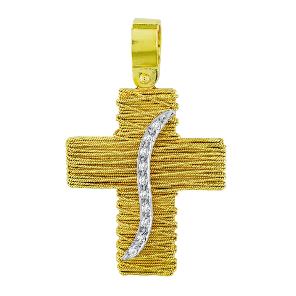 Girls' Baptism Crosses Gofas Gold