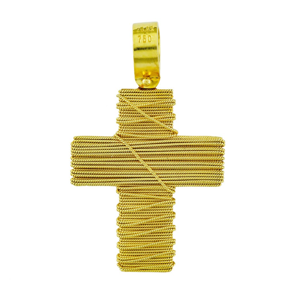 Girls' Baptism Crosses Gofas Gold