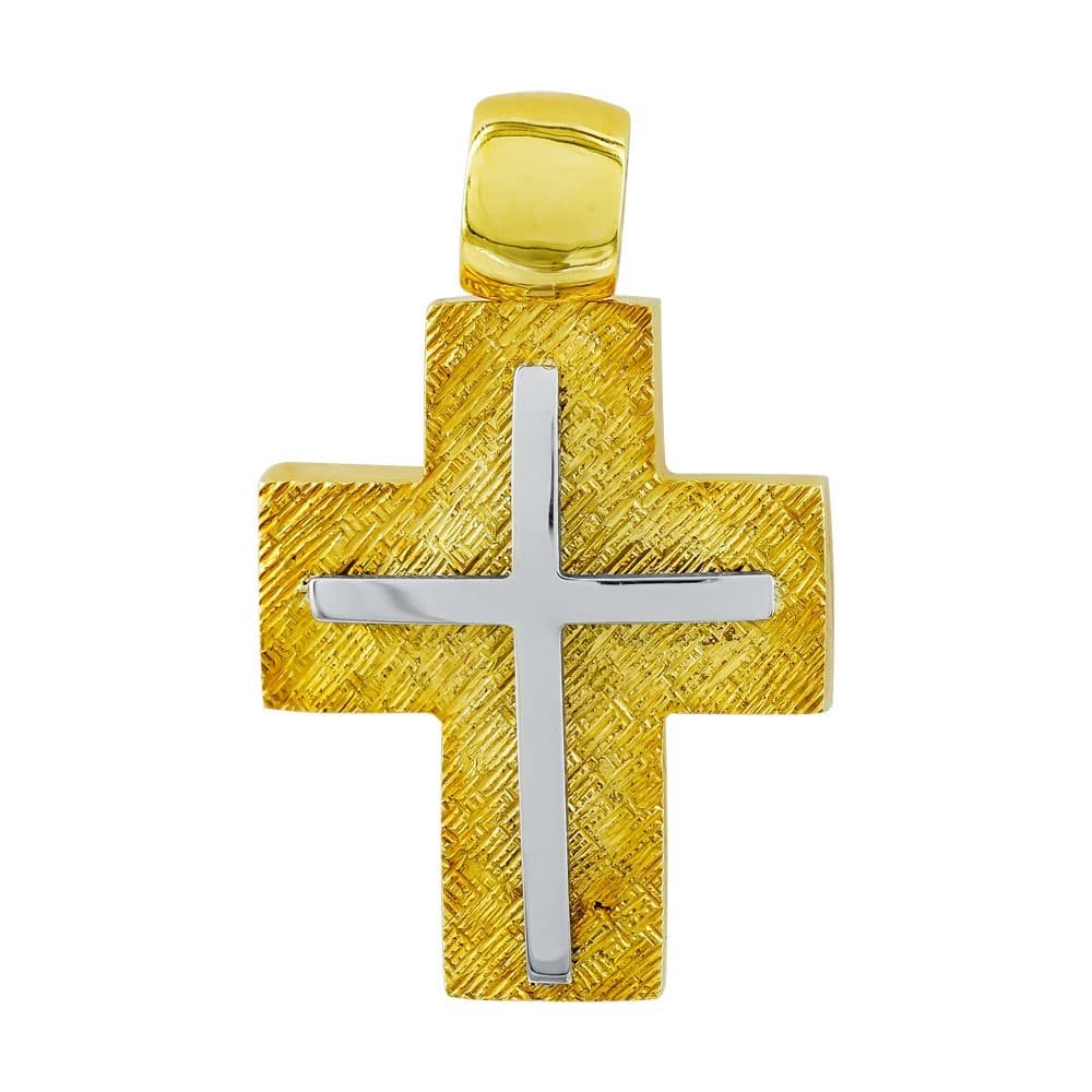 Boys' Baptism Crosses Gofas Gold