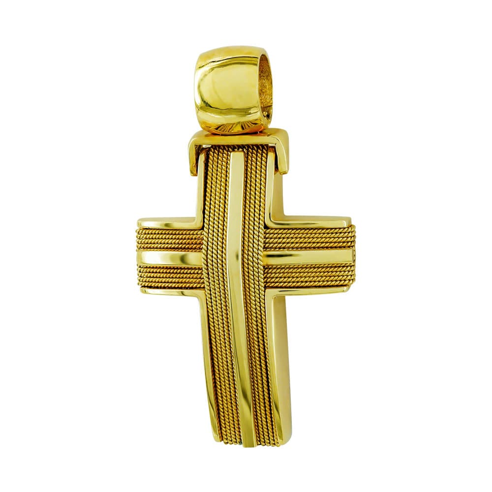 Boys' Baptism Crosses Gofas Gold