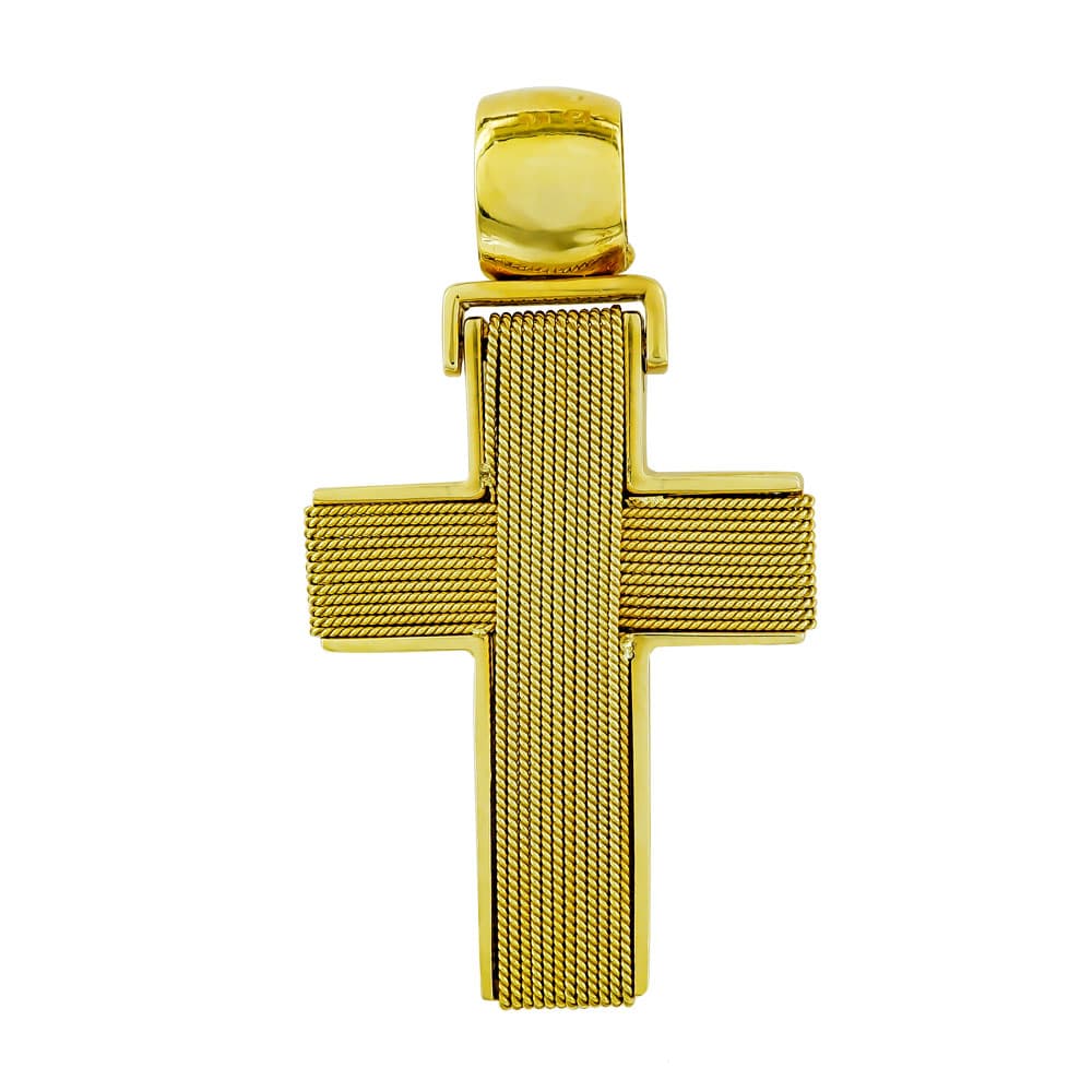 Boys' Baptism Crosses Gofas Gold