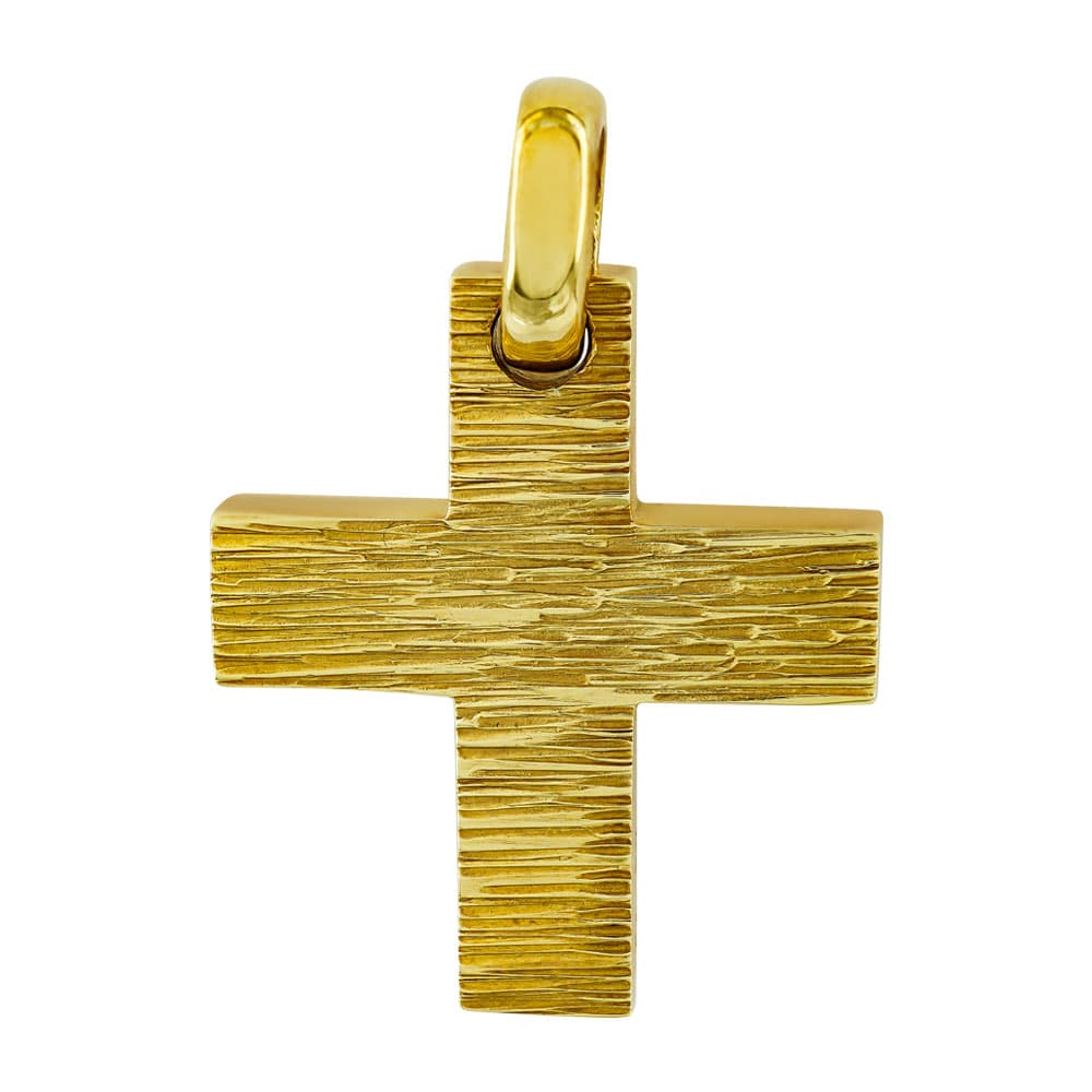 Boys' Baptism Crosses Gofas Gold