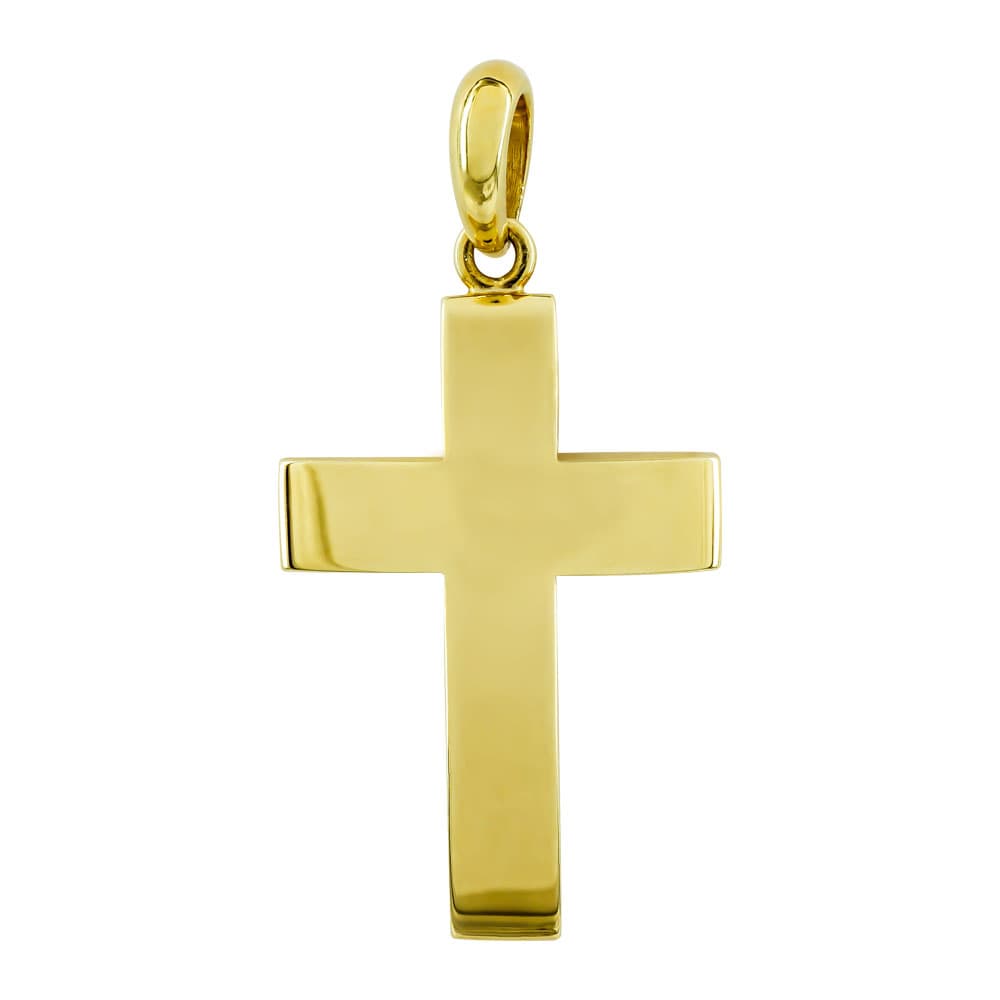 Boys' Baptism Crosses Gofas Gold