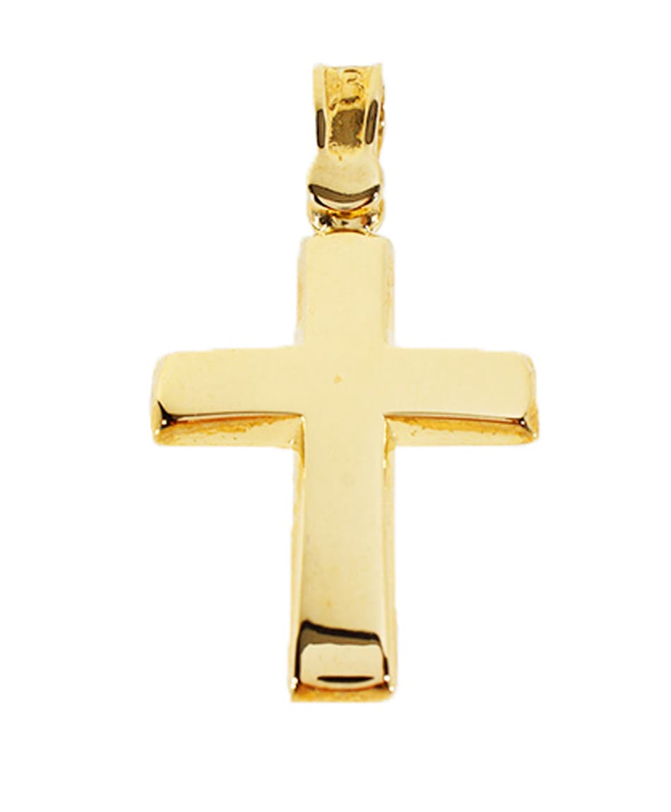 Σταυρός Βάπτισης 9 Καρατίων Κίτρινο Χρυσό Ανδρικός ST664