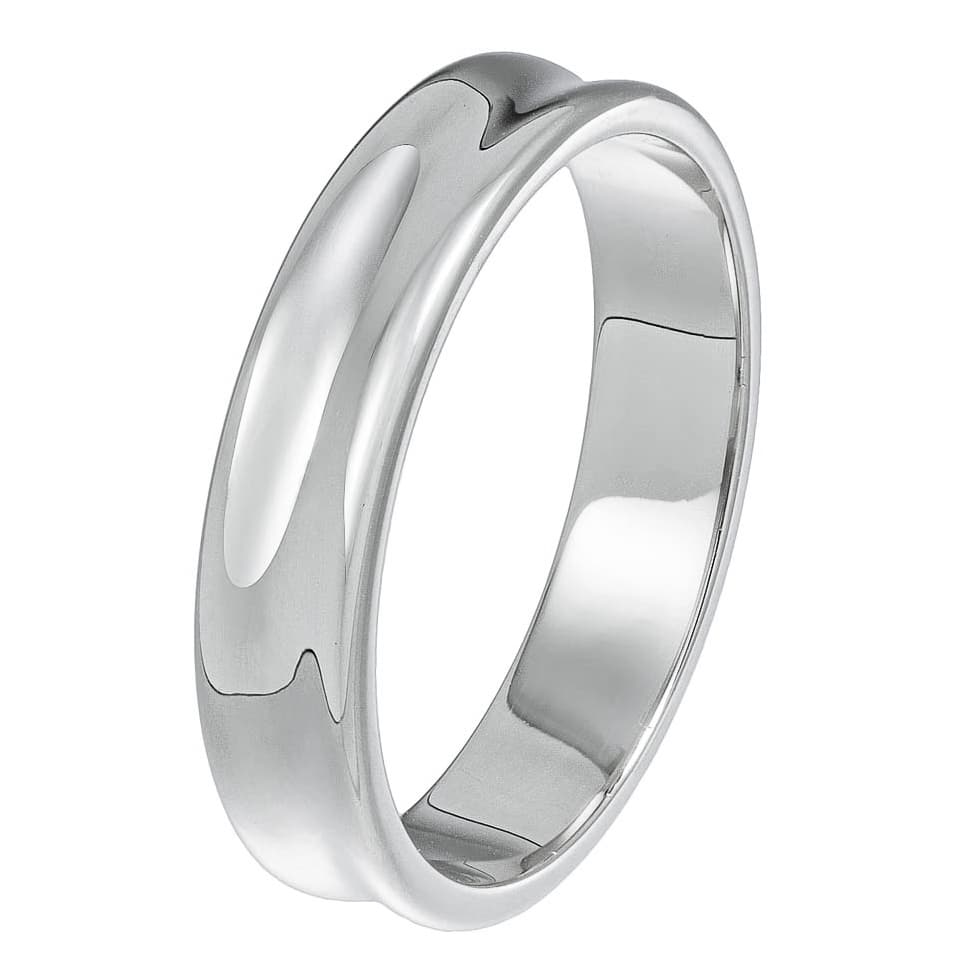 Ασημένια Βέρα Γάμου WRS123