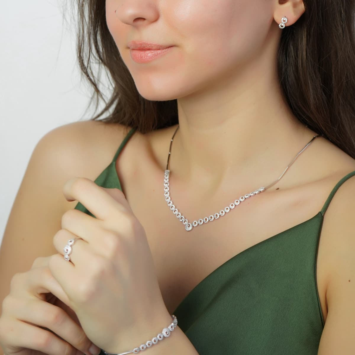 Women's Necklaces Gofas Silver