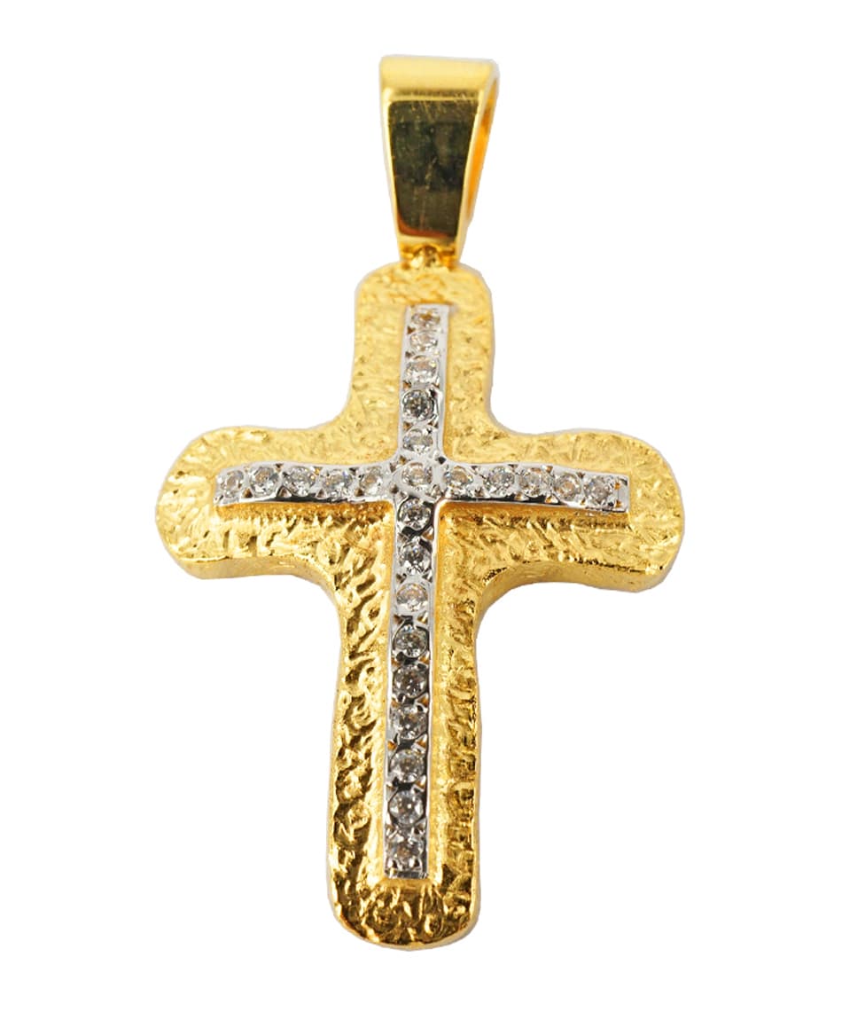 Girls' Baptism Crosses Gofas Gold