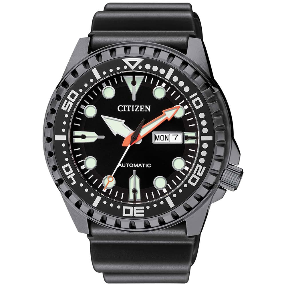 CITIZEN Promaster Marine Automatic Black Rubber Strap NH8385-11E