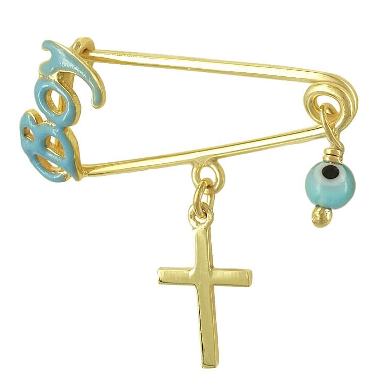 Boys' Safety Pins Gofas Silver