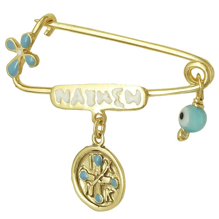 Boys' Safety Pins Gofas Silver