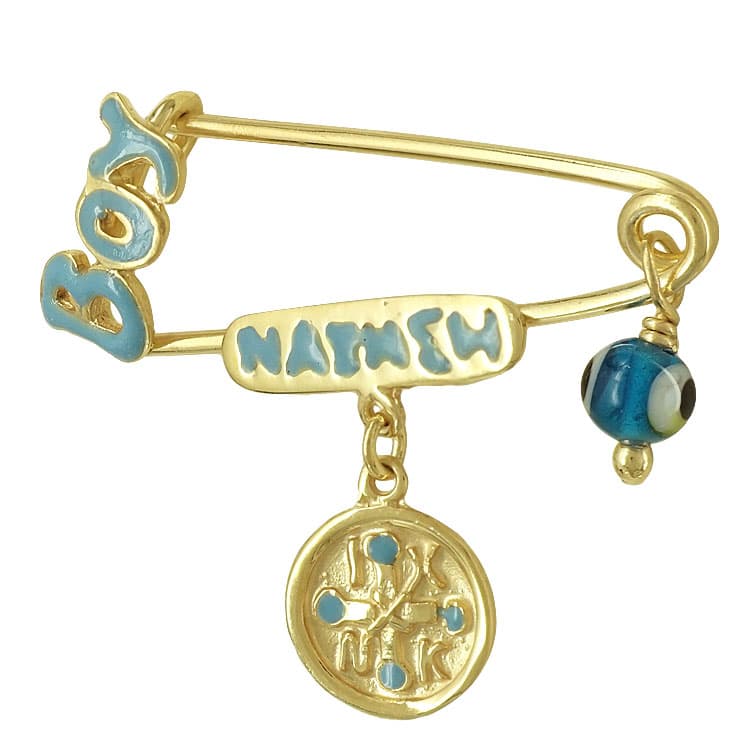 Boys' Safety Pins Gofas Silver