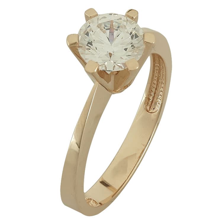 Women's Engagement Rings Gofas Rose Gold