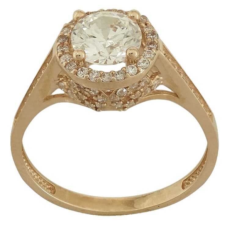 Women's Engagement Rings Gofas Rose Gold