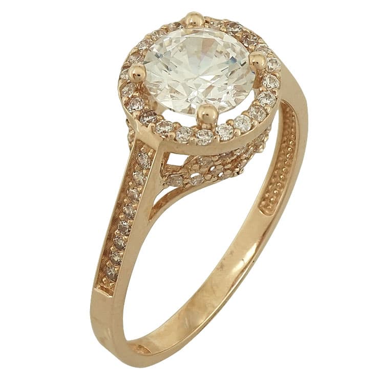 Women's Engagement Rings Gofas Rose Gold