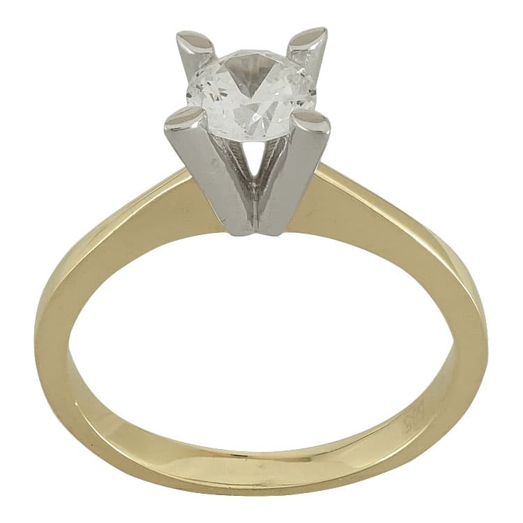 Women's Engagement Rings Gofas Gold