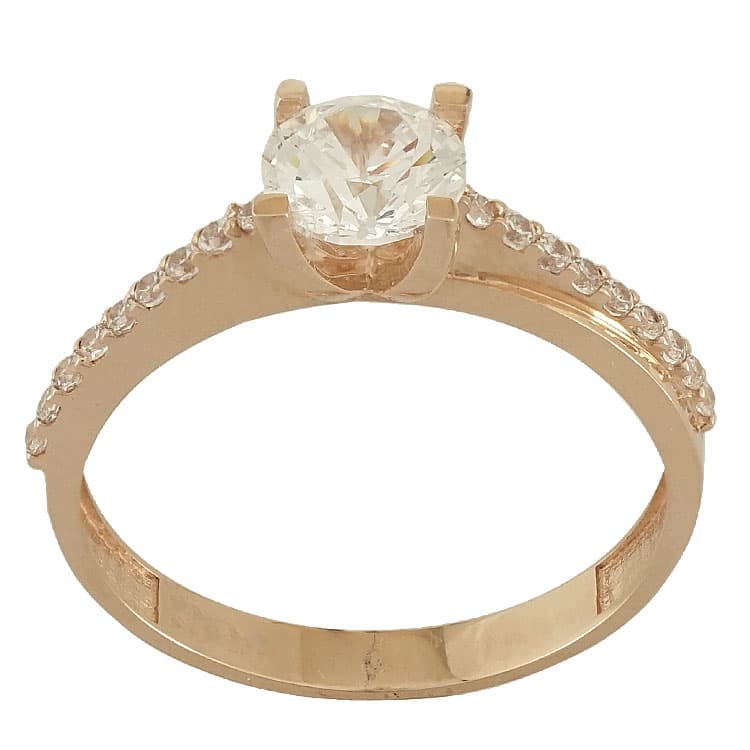 Women's Engagement Rings Gofas Rose Gold