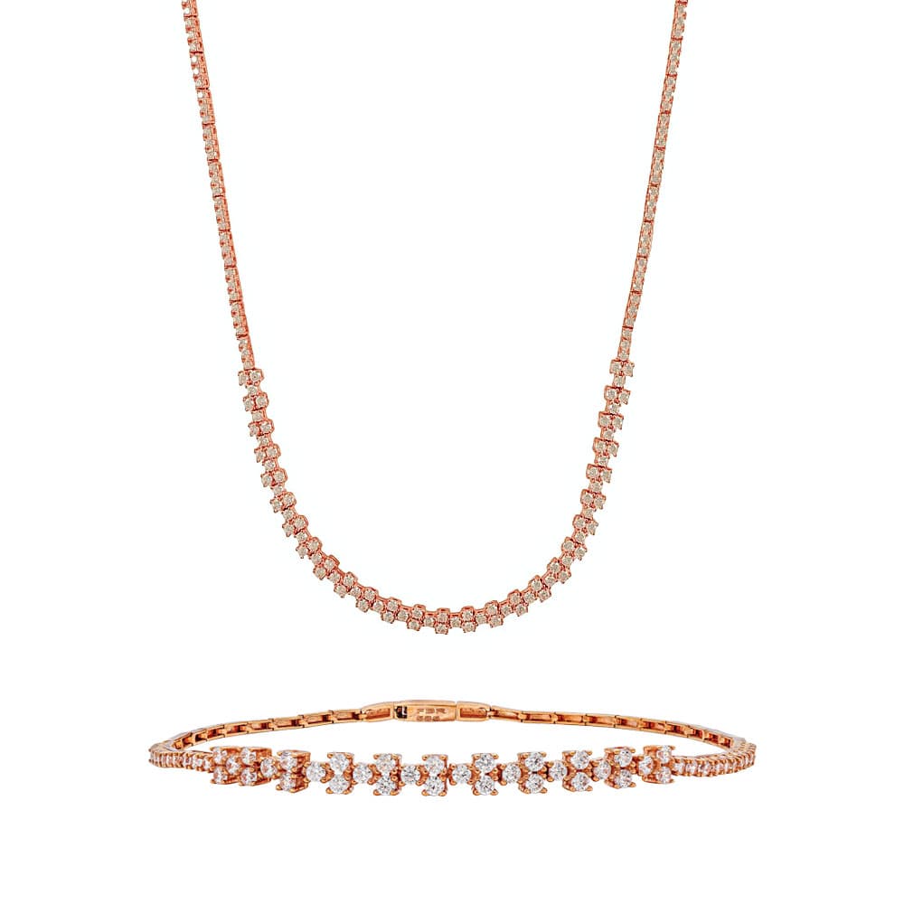 Women's Necklaces Gofas Rose Gold