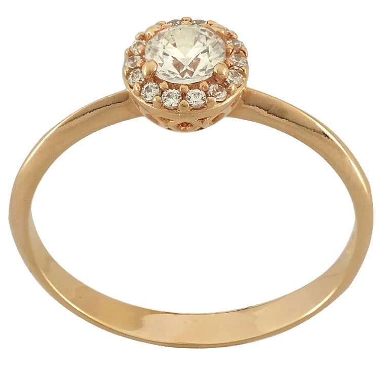 Women's Engagement Rings Gofas Rose Gold