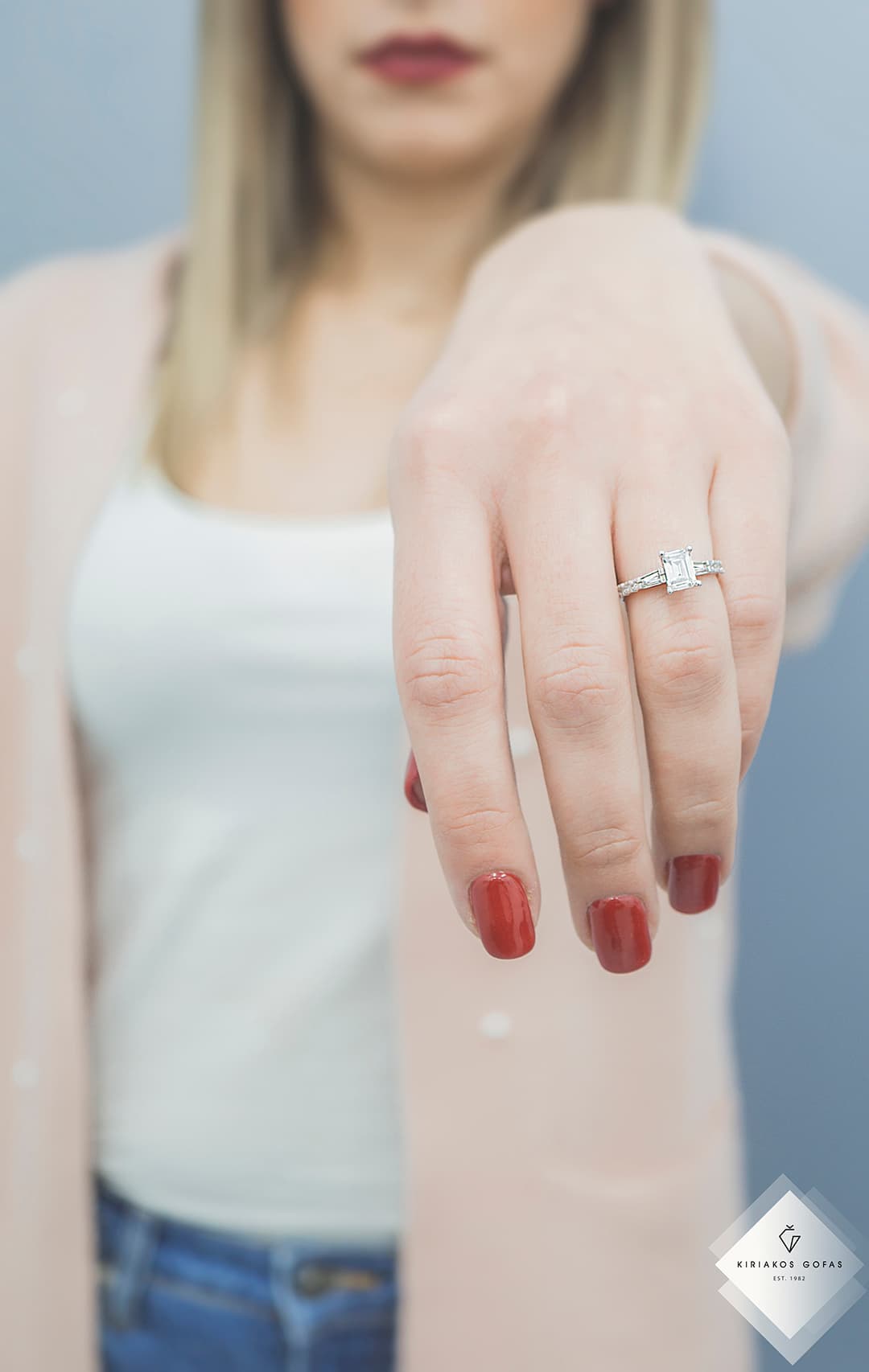 Women's Engagement Rings Gofas Gold