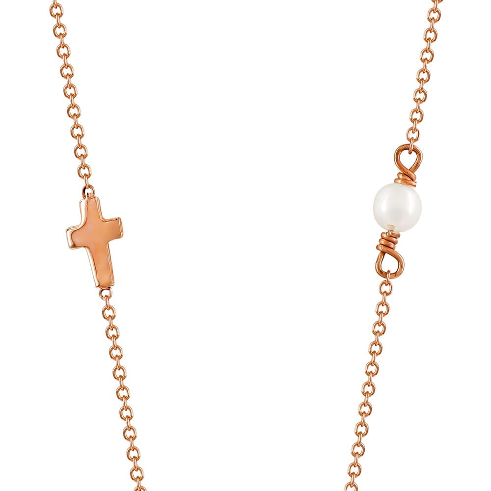 Women's Necklaces Gofas Rose Gold