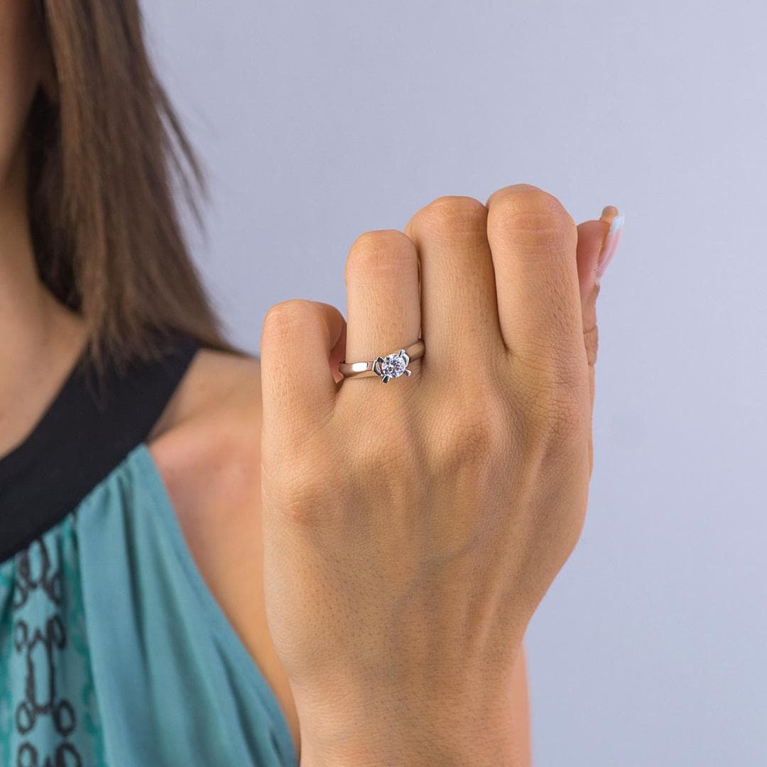 Women's Engagement Rings Gofas Gold