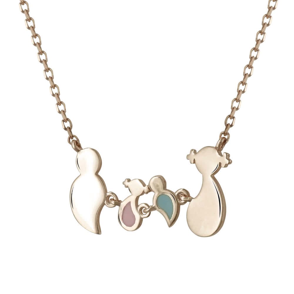 Women's Necklaces Gofas Rose Gold