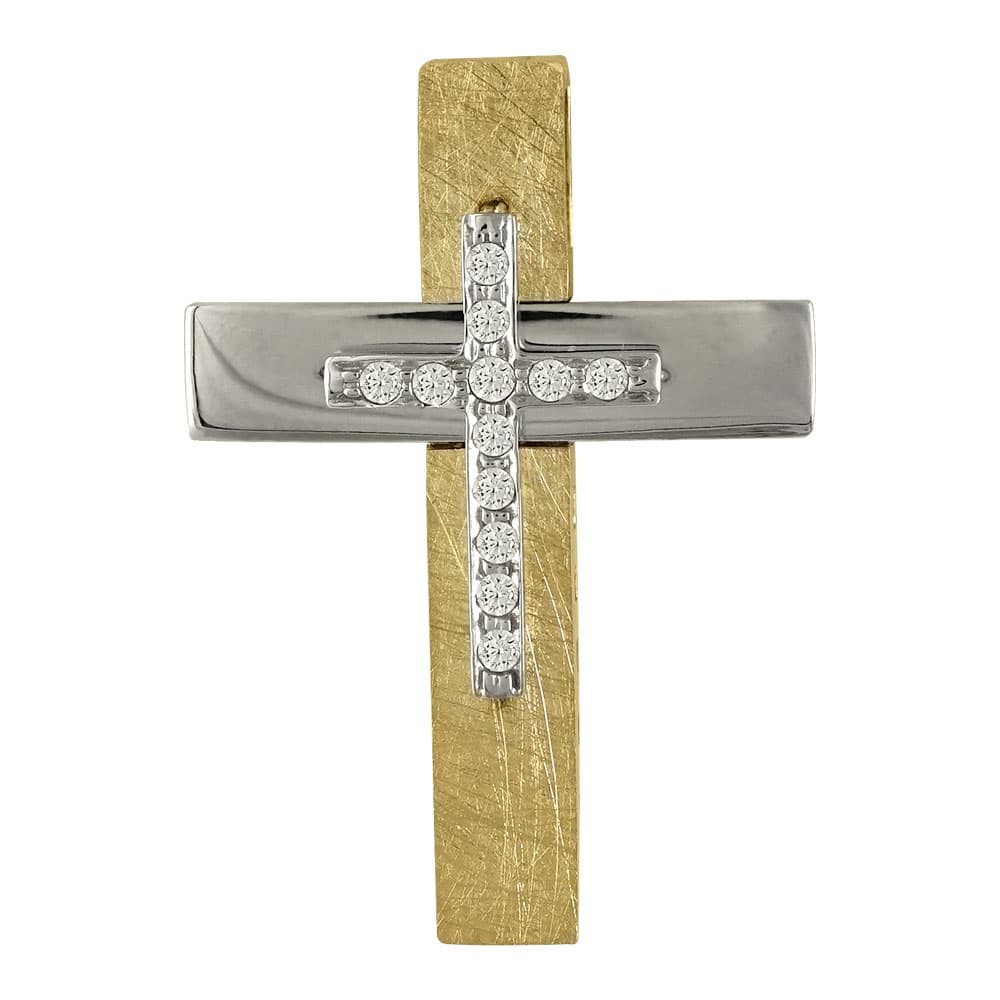 Girls' Baptism Crosses Gofas Gold