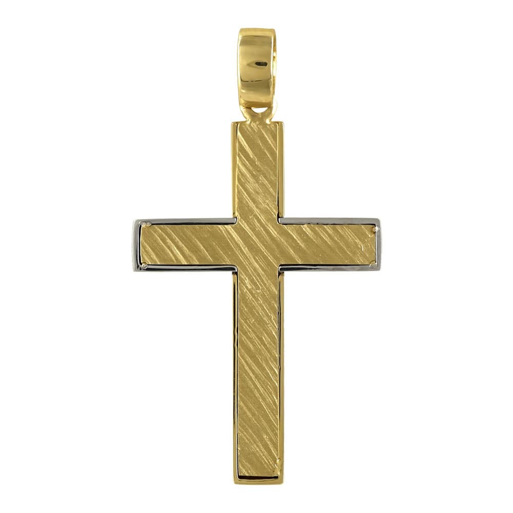 Boys' Baptism Crosses Gofas Gold