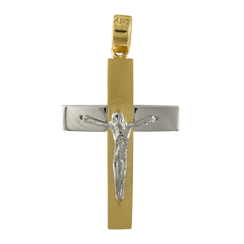 Boys' Baptism Crosses Gofas Gold