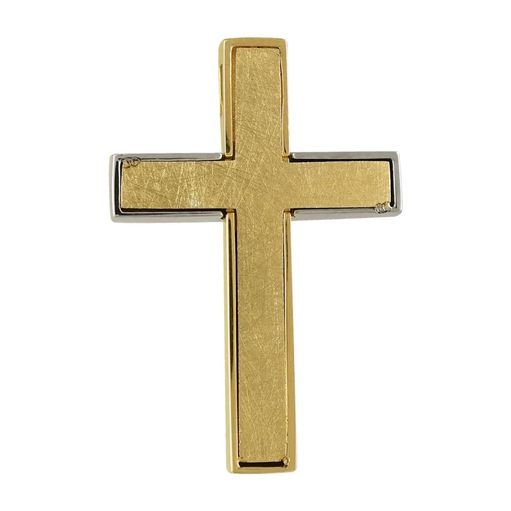 Boys' Baptism Crosses Gofas Gold