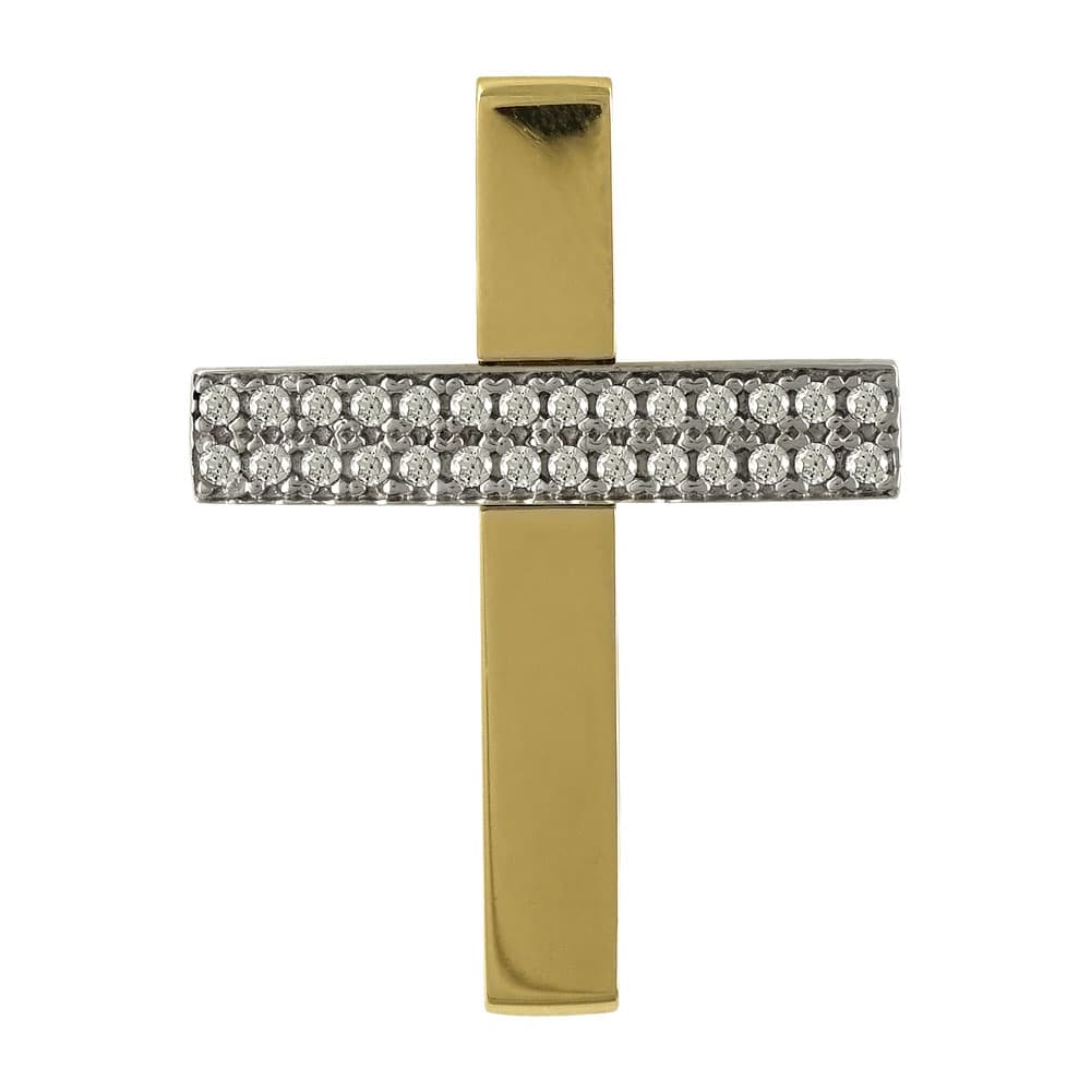 Girls' Baptism Crosses Gofas Gold