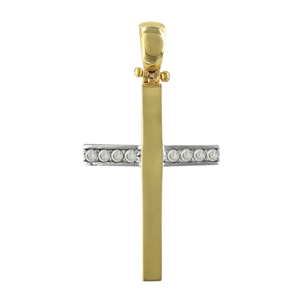 Girls' Baptism Crosses Gofas Gold